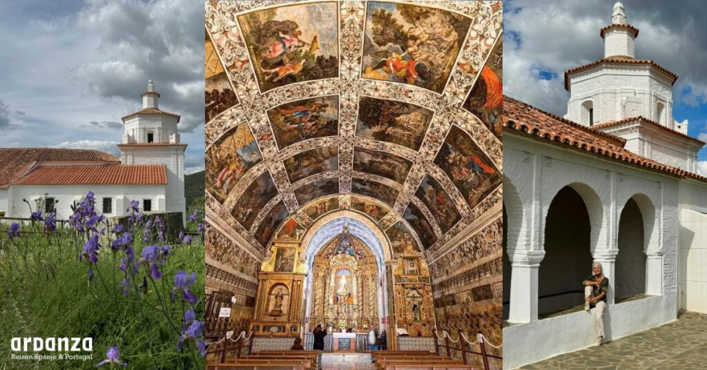 Virgen del Ara, kerkje met fresco's en muurschilderingen in het zuiden van Extremadura